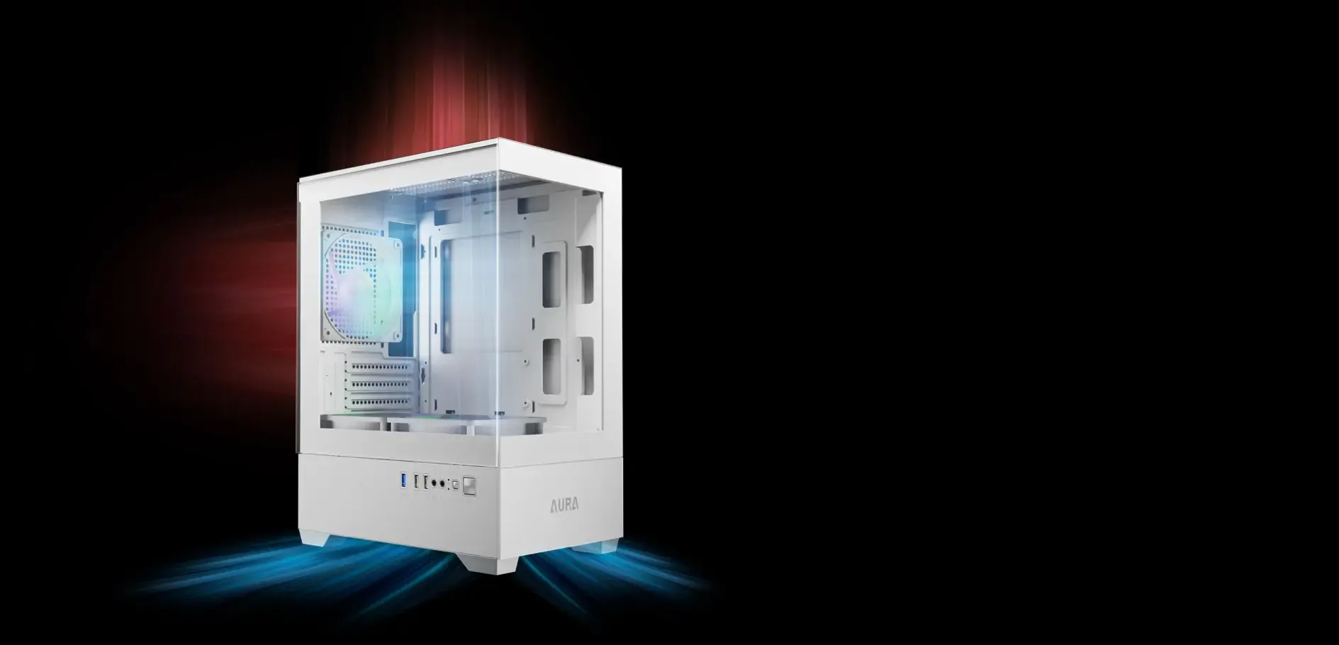 Gamdias AURA GC9M Gaming Case with Built-in ARGB Fans