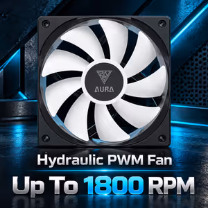 Gamdias Aura GL120 V2 120mm Black RGB Liquid Cooler — Powerful, Quiet Cooling - image 6