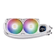 Gamdias AURA GL240 Liquid Cooler with Digital Display (White) - image 7