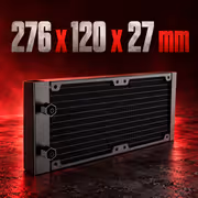 Gamdias AURA GL240 LCD Liquid Cooler 4in IPS (Black) - image 4