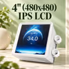Gamdias AURA GL240 LCD Liquid Cooler 240mm White - image 4