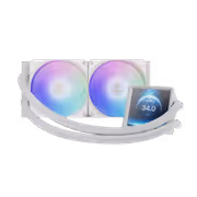 Gamdias AURA GL240 LCD Liquid Cooler 240mm White - image 7