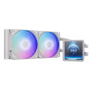 Gamdias AURA GL240 LCD Liquid Cooler 240mm White - image 8