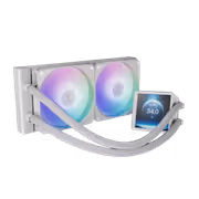Gamdias AURA GL240 LCD Liquid Cooler 240mm White - image 9