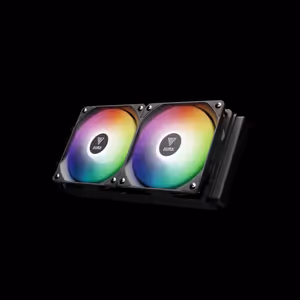 GAMDIAS AURA GL240 LITE 240mm ARGB Liquid Cooler - Black - image 3