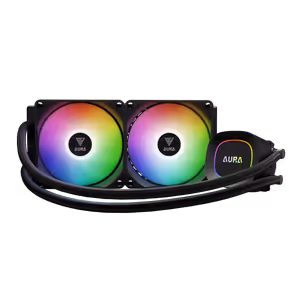 GAMDIAS AURA GL240 LITE 240mm ARGB Liquid Cooler - Black - image 2