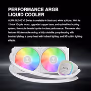 Gamdias AURA GL240 V2 White 240mm Liquid CPU Cooler - image 14