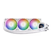 Gamdias AURA GL360 Digital Liquid Cooler ARGB (White) - image 7