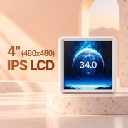 Gamdias AURA GL360 LCD Liquid Cooler 4in IPS (White) - image 3