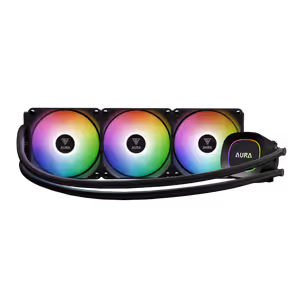 GAMDIAS AURA GL360 LITE 360mm ARGB Liquid Cooler - Black - image 2