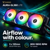 GAMDIAS AURA GL360 LITE 360mm ARGB Liquid Cooler - Black - image 13