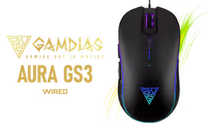 Gamdias AURA GS3 Optical Gaming Mouse - Image 1