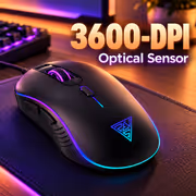 Gamdias AURA-GS3 3600-DPI Optical Gaming Mouse - image 4