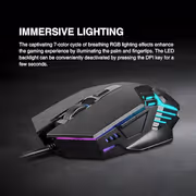 Gamdias AURA GS4 Optical Gaming Mouse 3600 DPI RGB - image 18