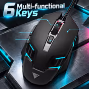 Gamdias AURA GS4 Optical Gaming Mouse 3600 DPI RGB - image 4