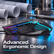 Gamdias AURA GS4 Optical Gaming Mouse 3600 DPI RGB - image 6