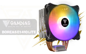 gamdias-boreas-e1-410-lite-cpu-cooler - Image 1