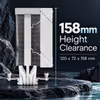 Gamdias Boreas M2 51D White CPU Cooler — Digital Display, 120mm Fan - image 3
