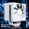 Gamdias BOREAS M2-61L Air Cooler IPS LCD, Six Pipes (White) - image 4