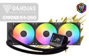 Gamdias CHIONE-E4-360 360mm Liquid CPU Cooler with ARGB - image 1