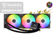 Gamdias CHIONE E4-420 420mm Liquid Cooler with ARGB - image 1
