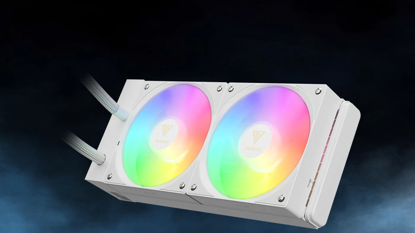 Gamdias Chione E4-240 Liquid Cooler Radiator Fans - Desktop