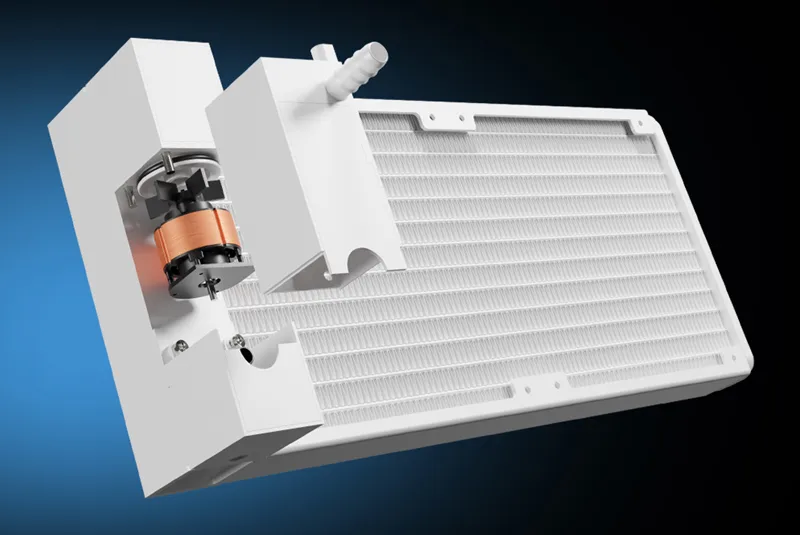 Gamdias Chione E4-240 Liquid Cooler Patented PWM Pump - Mobile