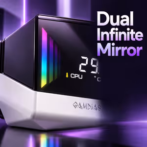 Gamdias Chione E4-240 WH 240mm AIO Cooler – ARGB Display - image 4