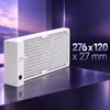 Gamdias Chione E4-240 WH 240mm AIO Cooler – ARGB Display - image 6