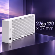 Gamdias Chione E4-240 WH 240mm AIO Cooler – ARGB Display - image 6