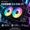 GAMDIAS CHIONE E4-240 V2 240mm Liquid Cooler - Black - image 15