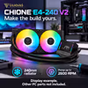 GAMDIAS CHIONE E4-240 V2 240mm Liquid Cooler - Black - image 16