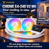 GAMDIAS CHIONE E4-240 V2 240mm Liquid Cooler - White - image 13