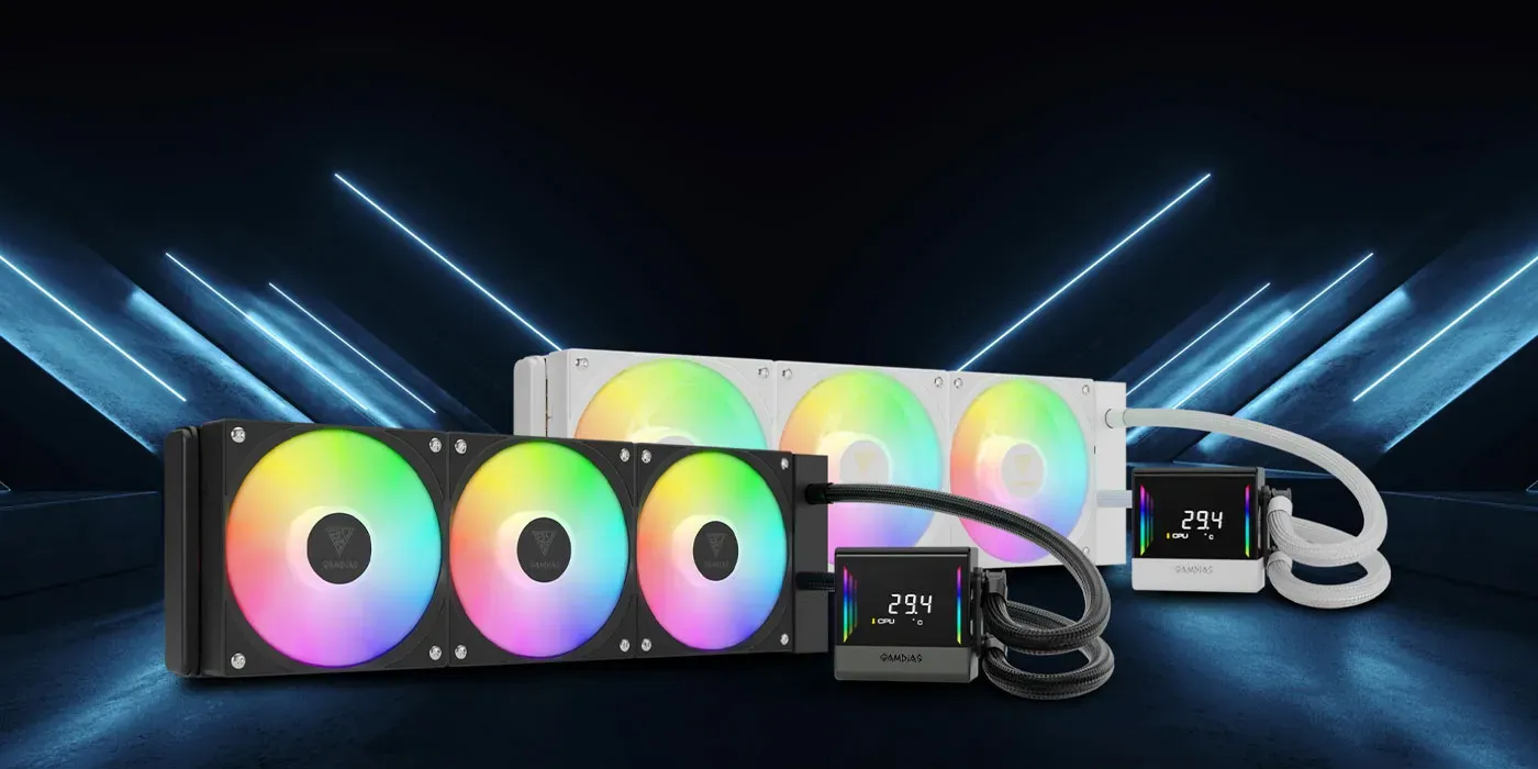 Gamdias CHIONE-E4-360 360mm Liquid CPU Cooler with ARGB | Evetech