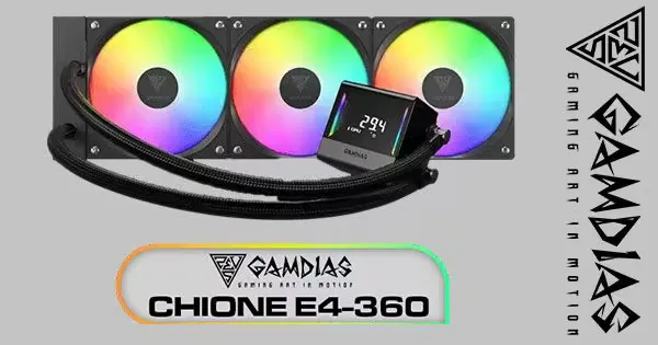 Gamdias CHIONE-E4-360 360mm Liquid CPU Cooler with ARGB | Evetech