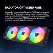 Gamdias CHIONE E4-420 420mm Liquid Cooler with ARGB - image 15