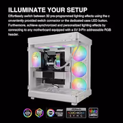 Gamdias CHIONE E4-420 White 420mm AIO Liquid Cooler - image 9