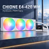 Gamdias CHIONE E4-420 White 420mm AIO Liquid Cooler - image 3