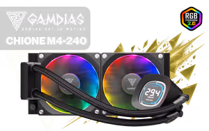 Gamdias CHIONE M4 240 CPU Liquid Cooler - Image 1