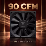 GAMDIAS CHIONE-M4-420 420mm RGB AIO CPU Cooler - image 2