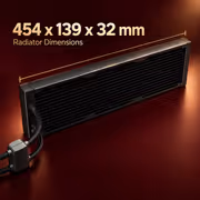 GAMDIAS CHIONE-M4-420 420mm RGB AIO CPU Cooler - image 5