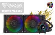 Gamdias CHIONE P3-240U 240mm AIO Liquid CPU Cooler - image 1