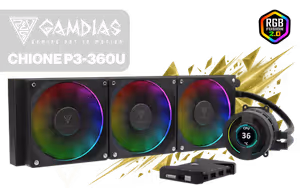 Gamdias Chione P3-360U CPU Liquid Cooler - Image 1