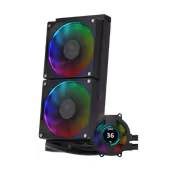 Gamdias CHIONE P3-240U 240mm AIO Liquid CPU Cooler - image 3