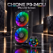 Gamdias CHIONE P3-240U 240mm AIO Liquid CPU Cooler - image 2