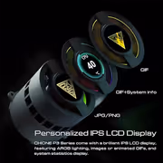 Gamdias CHIONE P3-360U 360mm AIO Liquid Cooler with LCD - image 16