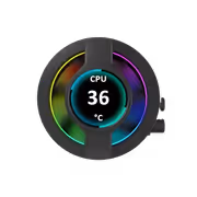 Gamdias CHIONE P3-360U 360mm AIO Liquid Cooler with LCD - image 11
