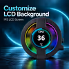 Gamdias CHIONE P3-360U 360mm AIO Liquid Cooler with LCD - image 3