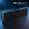 Gamdias CHIONE P3-360U 360mm AIO Liquid Cooler with LCD - image 4