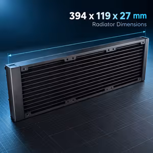 Gamdias CHIONE P3-360U 360mm AIO Liquid Cooler with LCD - image 4